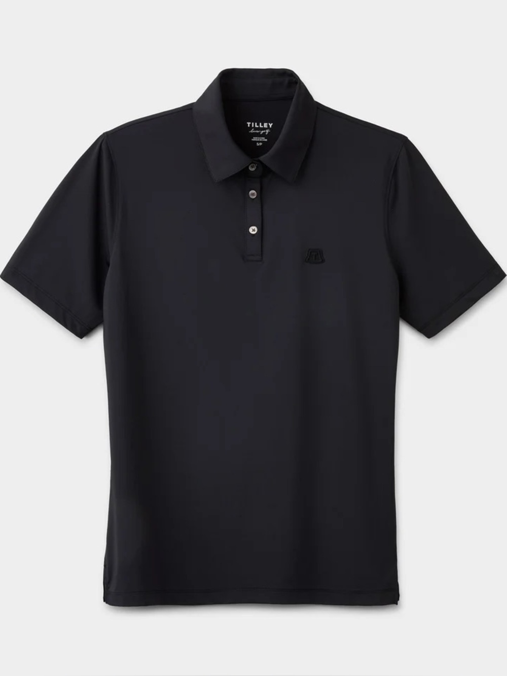 NWT- Tilley Loves Golf Mens Caddy Polo - Marine Navy